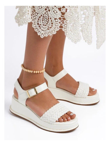 Resti Royal Fashion Women's braided wedge sandals, Fiolle style