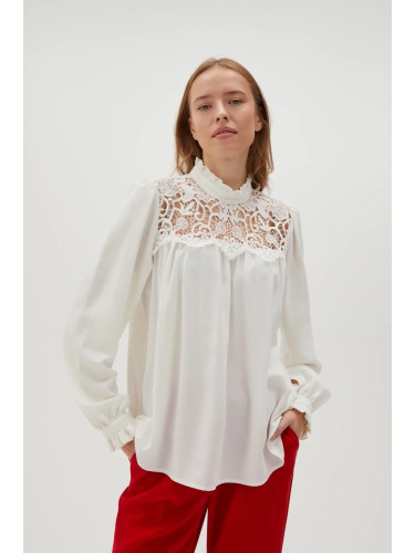 Marisse Women's Shirt L-Ko-4550 Off White