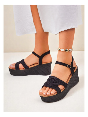 Resti Women's wedge sandals braided Sunny Day