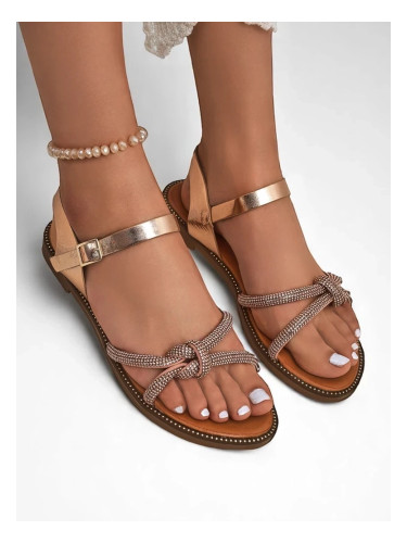 Resti Women's Sandals with Decorative Rhinestones Bella Shine