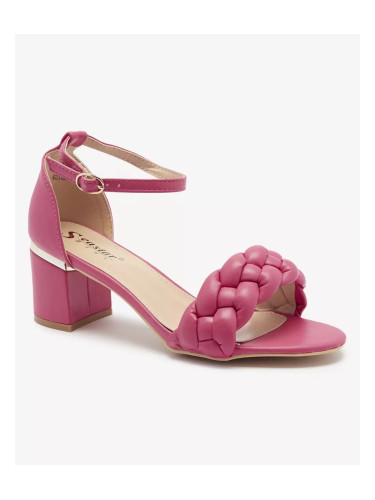 Resti Fuchsia women's post sandals Marines - Footwear