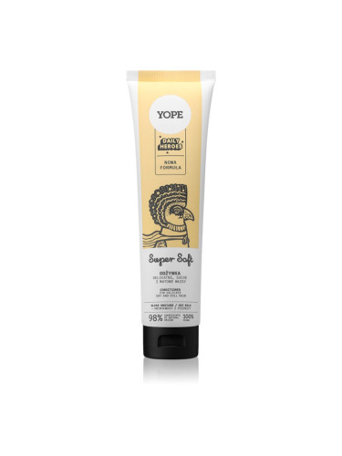 Yope Daily Heroes Soft Conditioner Oat Milk подсилващ балсам за чуплива коса 170 мл.