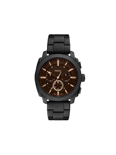 Часовник Fossil Machine Chronograph FS6097 Черен