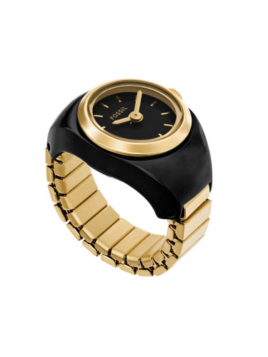 Часовник Fossil Watch Ring ES5413 Черен