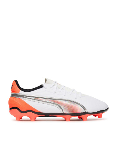 Обувки за футбол Puma King Match Fg/Ag Jr 108837 01 Бял