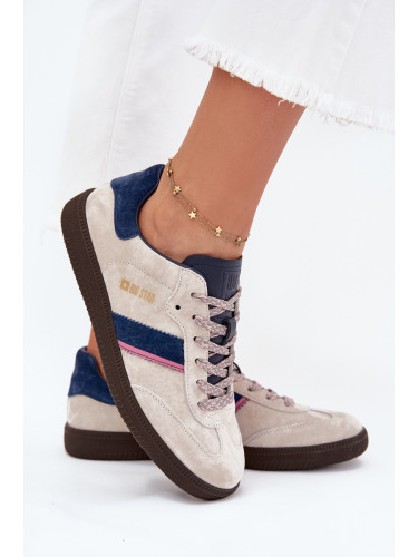 BIG STAR SHOES Дамски Ниски Маратонки От Кадифе Big Star