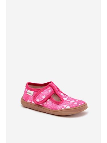 Boto Обувки Barefoot За Момичета С Сърца На Лепенка Milami Фуксия Talirae