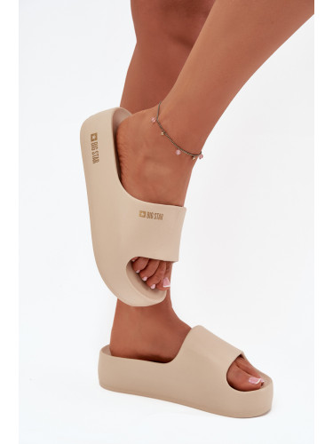 BIG STAR SHOES Дамски Плажни Чепици От Пяна С Масивна Платформа Big Star