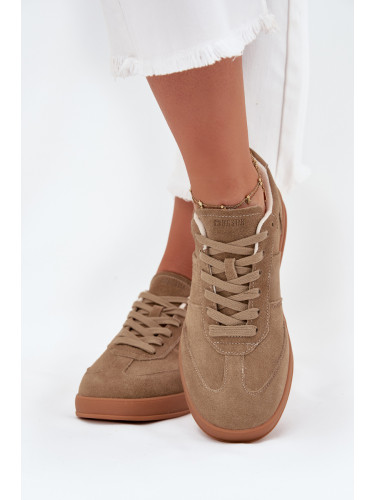 BIG STAR SHOES Дамски велурени маратонки Big Star