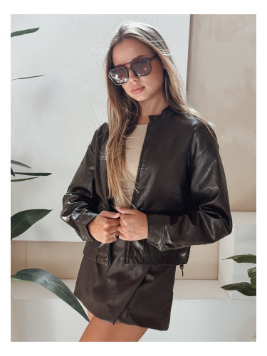 Дамска кожена чанта за през рамо в кафяво