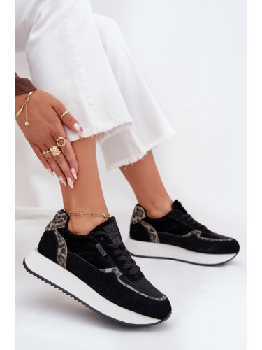 BIG STAR SHOES Дамски Велурени Кецове Big Star