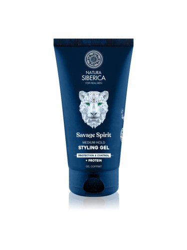 Natura Siberica Arctic Wild Savage Spirit стилизиращ гел За коса за мъже 150 мл.