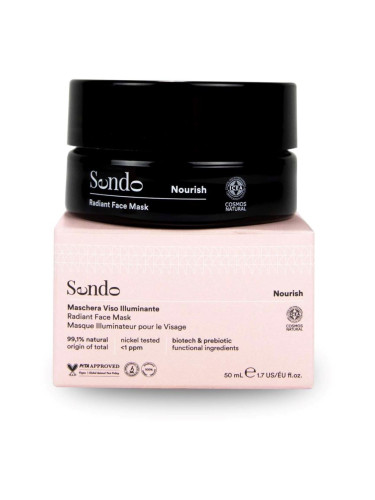 Sendo Nourish Radiant Face Mask освежаваща маска за лице 50 мл.