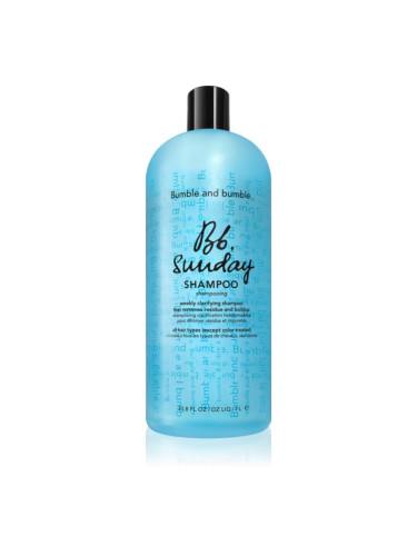 Bumble and bumble Bb. Sunday Shampoo почистващ детоксикиращ шампоан 1000 мл.