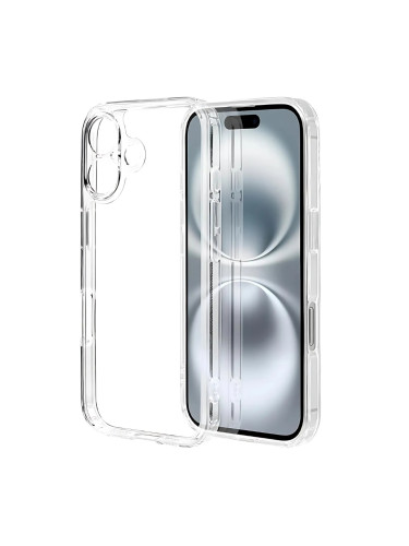 Силиконов кейс MBX 2mm, За iPhone 17 (6.3), Прозрачен