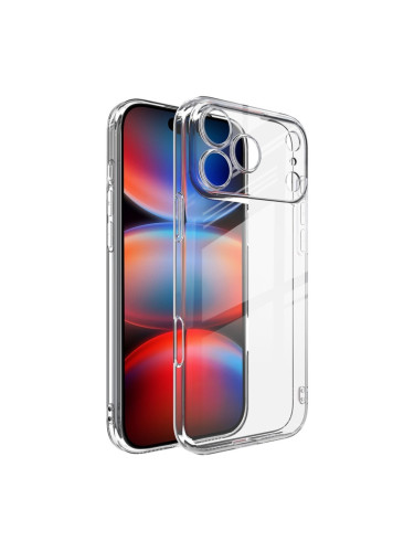 Силиконов кейс MBX 2mm, За iPhone 17 Pro (6.3), Прозрачен