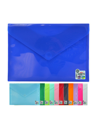 Папка OfBox Colorline V-Lock A4+ асорти