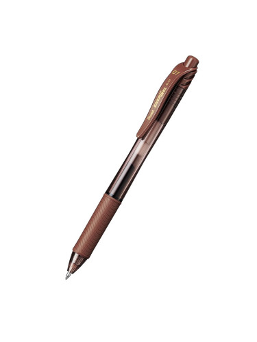 Ролер Pentel Energel BL107 0.7 мм кафяв