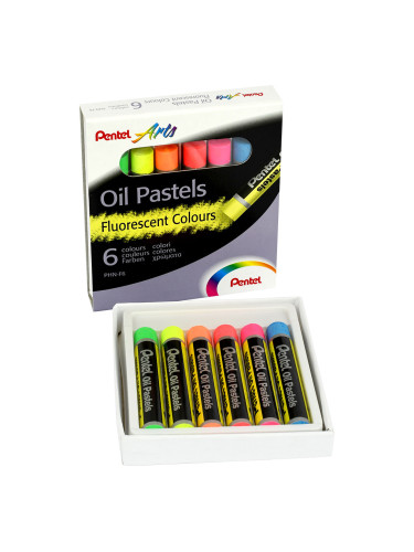 Маслени пастели Pentel Arts флуоресцент