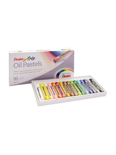 Маслени пастели Pentel Arts 16 цвята