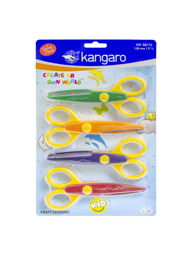 Ножица Kangaro KR-53 декорация 4 бр