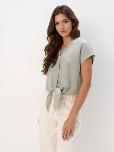 Mohito - Топ от лиосел - зелено