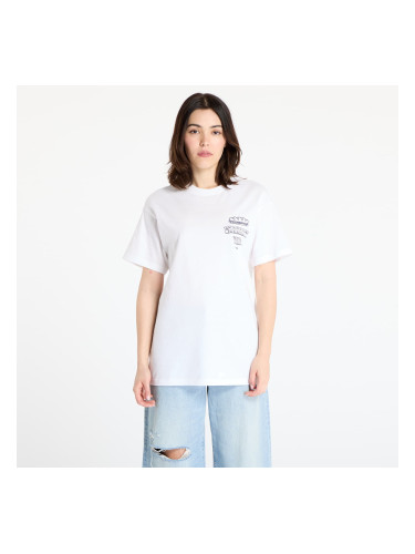 Тениска Carhartt WIP Short Sleeve Sandwich T-Shirt UNISEX White S