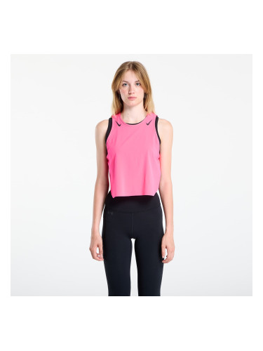 Потник Nike AeroSwift Women's Dri-FIT ADV Cropped Running Tank Top Hyper Pink/ Black L