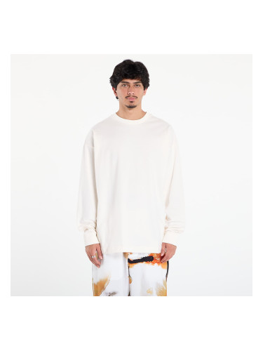 Тениска adidas Basketball Long Sleeve Tee Chalk White L