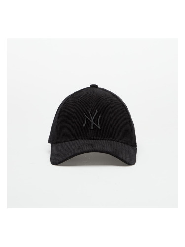 Шапка New Era New York Yankees 9FORTY Cord Cap Black/ Black Universal
