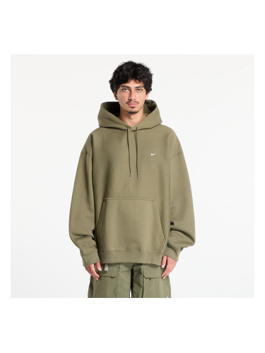 Суитшърт Nike Solo Swoosh Men's Pullover Hoodie Medium Olive/ Medium Olive/ White M
