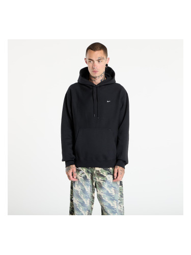 Суитшърт Nike Solo Swoosh Men's Pullover Hoodie Black/ Black/ White XS