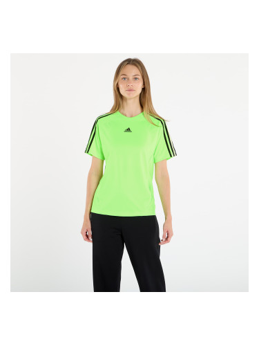 Тениска adidas Adicolor Teamgeist Loose T-Shirt Signal Green/ Off White L