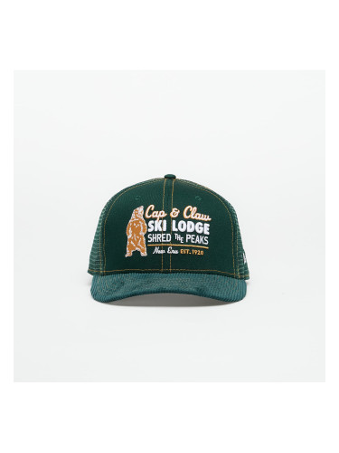 Шапка New Era 9FIFTY Trucker Cord Cap Dark Green S/M