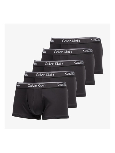 Боксерки Calvin Klein Microfiber Stretch Low Rise Trunk 5-Pack Black L