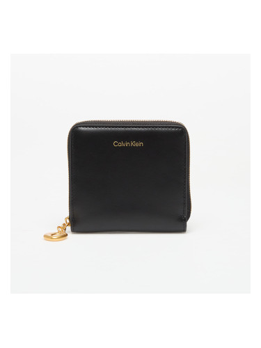 Портфейл Calvin Klein Hardware Square Zip Around Black Universal