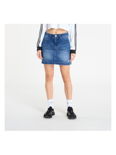 Пола adidas 3-Stripes Denim Mini Skirt Indigo Denim 34