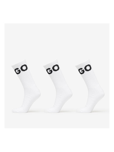 Чорапи Hugo Boss Men-H-3-Pack Qs Iconic Cc White 39-42