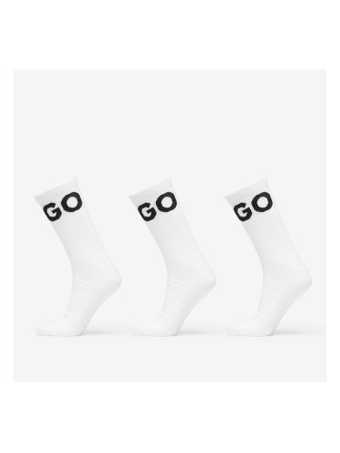 Чорапи Hugo Boss Men-H-3-Pack Qs Iconic Cc White 43-46