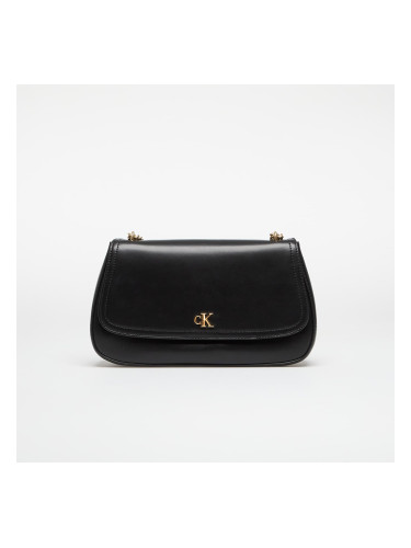 Чанта Calvin Klein Convertible Chain Medium Bag Black/ Antique Light Gold Universal