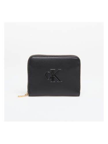 Портфейл Calvin Klein Bold Ck Medium Zip Around Black Universal