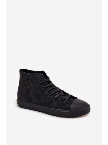 BIG STAR SHOES Мъжки Обувки Зимни От Еко Кожа Big Star