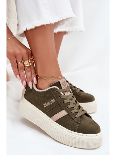 BIG STAR SHOES Дамски Кросове На Платформа Big Star