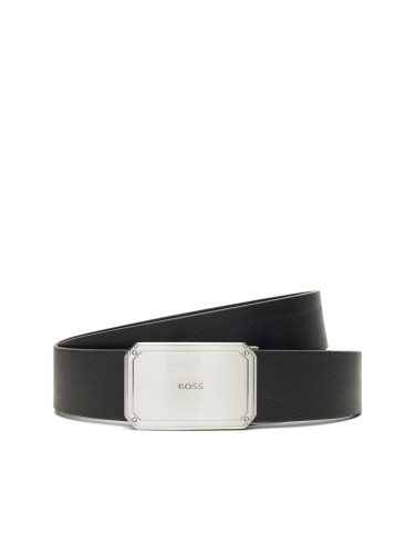 Мъжки колан BOSS Jeyler 50548382 Черен