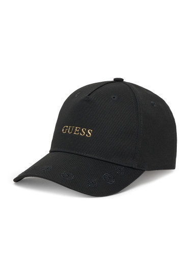 Шапка с козирка Guess V5YZ01 WFKN0 Черен