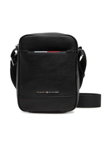 Мъжка чантичка Tommy Hilfiger Th Central Mini Reporter AM0AM13486 Черен