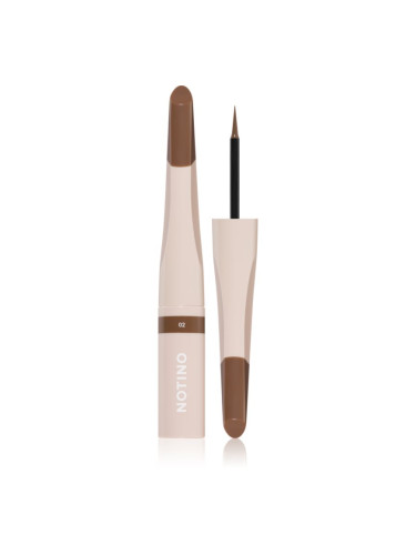 Notino Serum-Infused Lifeproof Eyebrow Liner течна линия за вежди със серум 02 Dark Blonde 2.8 мл.