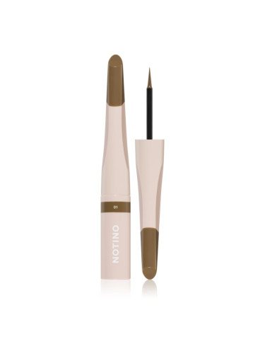 Notino Serum-Infused Lifeproof Eyebrow Liner течна линия за вежди със серум 01 Blonde 2.8 мл.