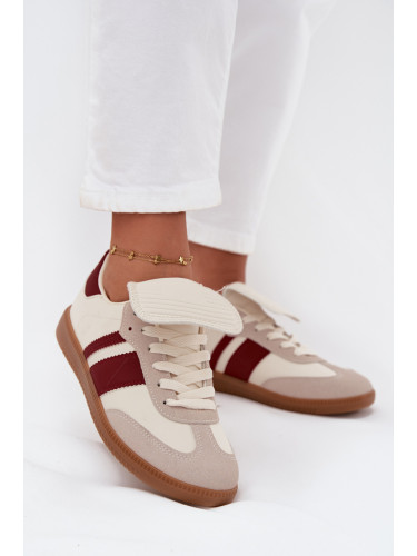 Boto Ниски Дамски Кецове С Обърнат Език Бордо Ардира