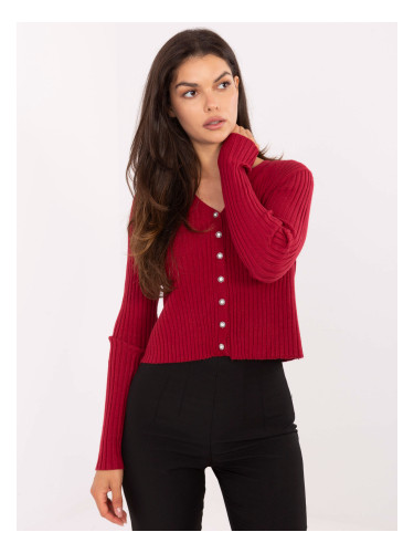 Sweater-PM-SW-R1639.27-burgundy